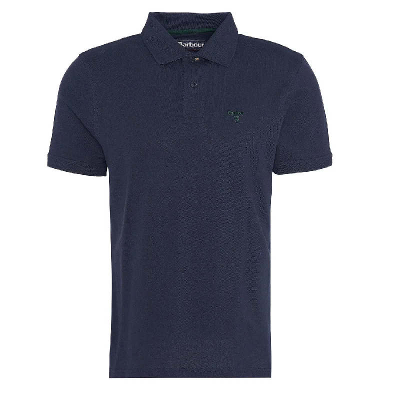 Barbour Lightweight Sports Polo Shirt Sapphire Navy