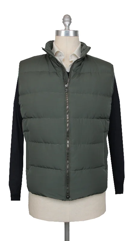 Mandelli Green Jacket Vest