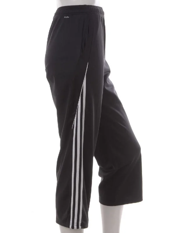 Label Upcycled Adidas Mel Cropped Track Pants