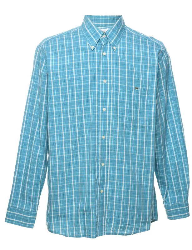 Lacoste Checked Shirt - M