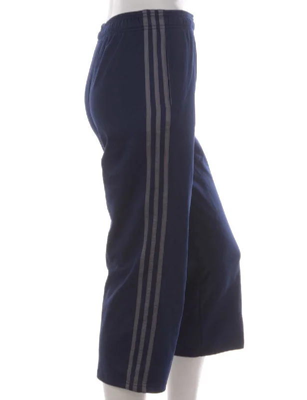 Label Upcycled Adidas Mel Cropped Track Pants