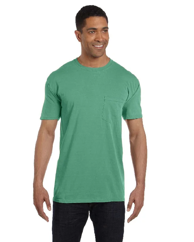 Comfort Colors Garment-Dyed Pocket T-Shirt | Island Green