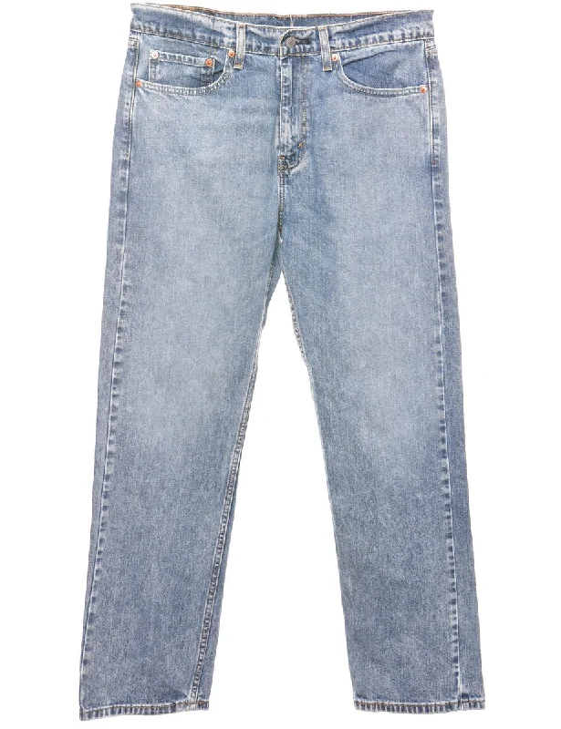 Levi's 505 Light Wash Jeans - W33 L30