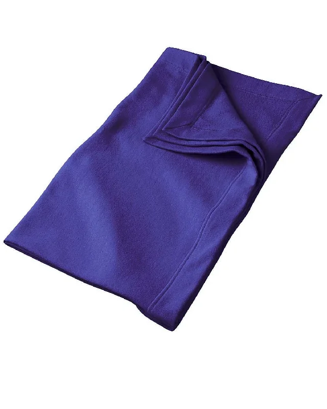 Gildan DryBlend Fleece Blanket | Purple