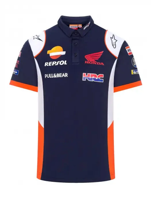 Official Repsol Honda Team Blue Polo Shirt - 22 18502