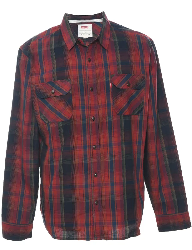 Levi's Checked Shirt - L