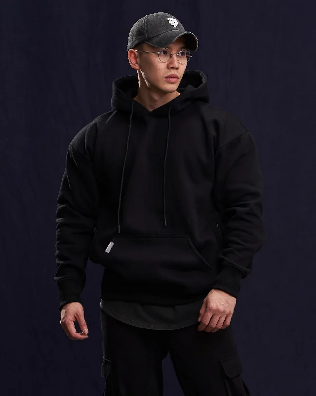 Hybrid Panelled Hoodie