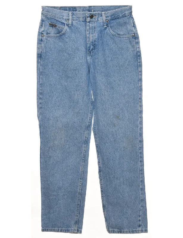 Light Wash Lee Tapered Jeans - W30 L29