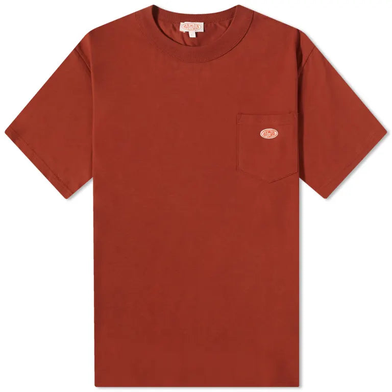 ID80012-Armor Lux Paprika Pocket T-Shirt