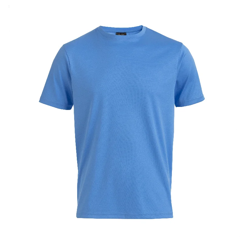 Azure Cotton T-Shirt - New