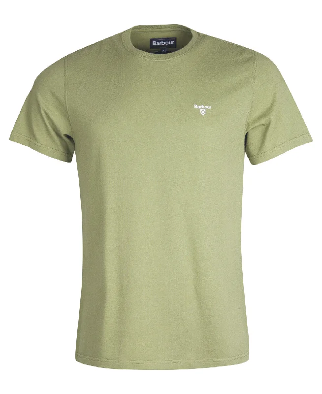 ID24492-Barbour Olive Essential T-Shirt