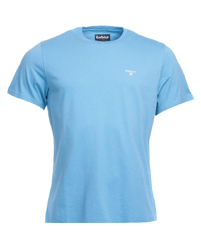 ID24493-Barbour Sky Blue Essential T-Shirt