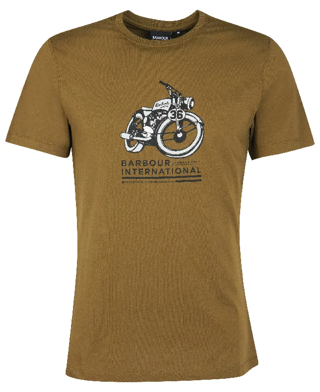 ID60067-Barbour Int Surface T-Shirt Beech