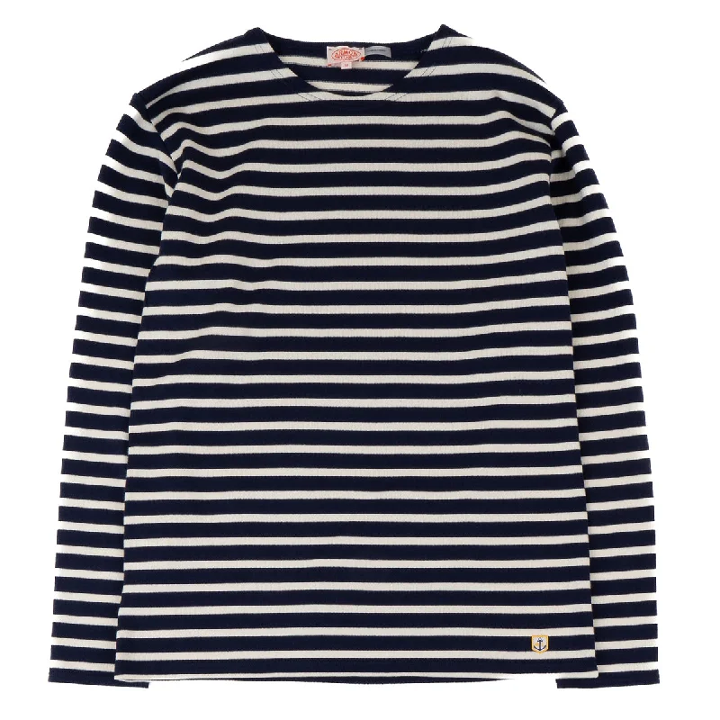 Breton LS Heavyweight T-Shirt - Marine/Nature