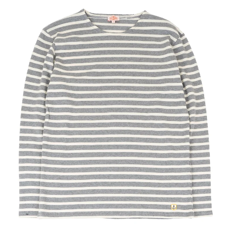 Breton LS Heavyweight T-Shirt - Misty Grey/Nature