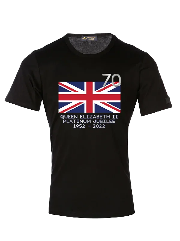 Queen's Platinum Jubilee - Graphic Design T-Shirt