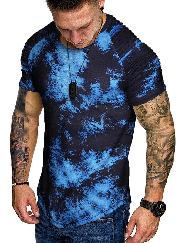 Black Blue Tye Die