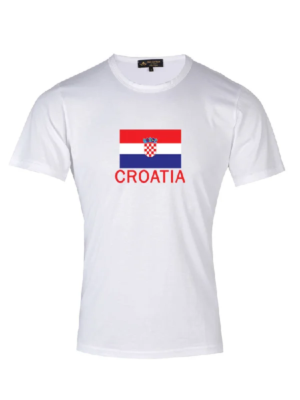 Country Flag Graphic Tee - Croatia