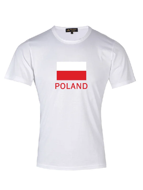 Country Flag Graphic Tee - Poland