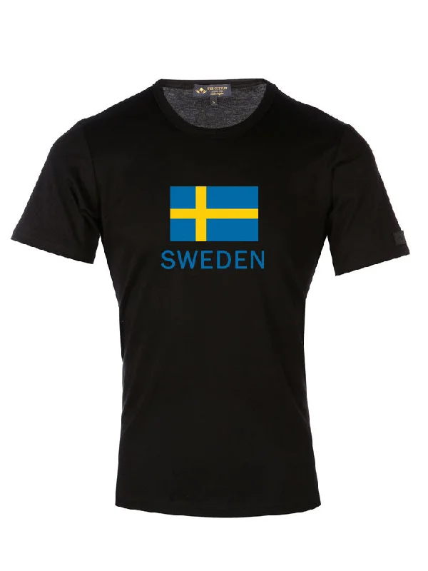 Country Flag Graphic Tee - Sweden