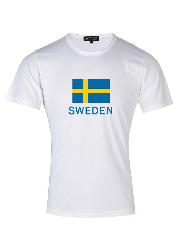 Country Flag Graphic Tee - Sweden