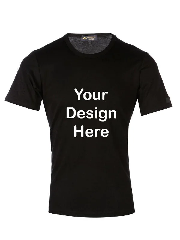 On Demand Print T-Shirt - Black