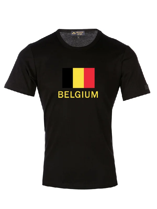 Country Flag Graphic Tee - Belgium