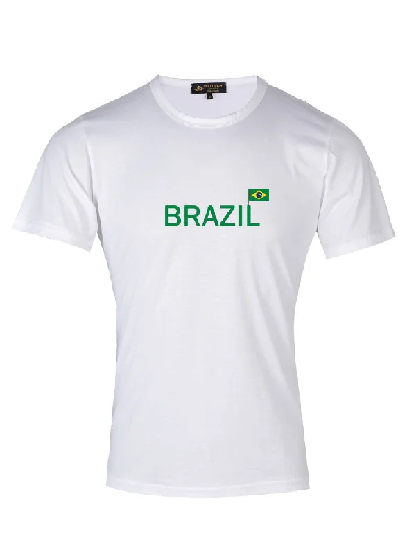 Country Flag Graphic Tee - Brazil