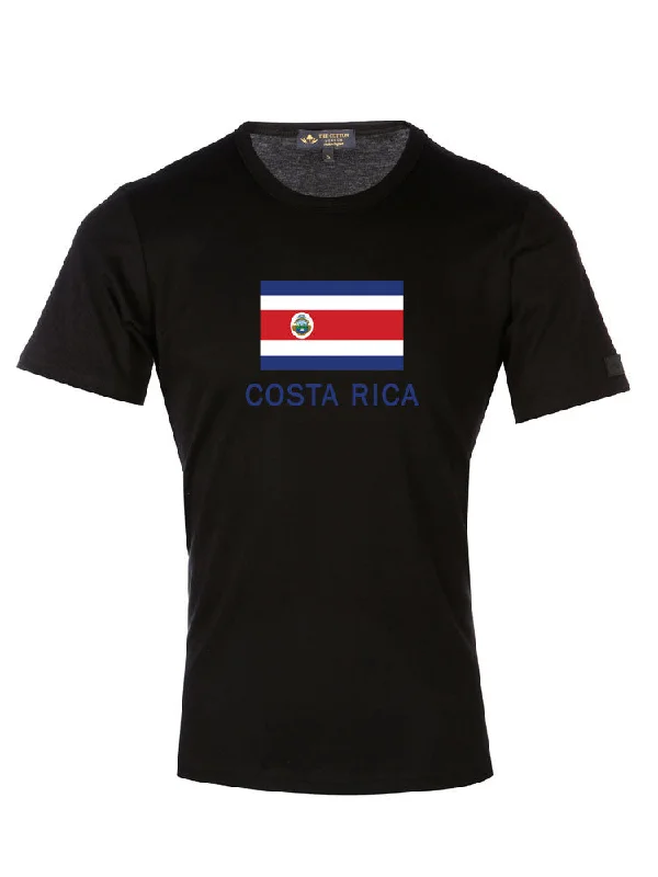 Country Flag Graphic Tee - Costa Rica