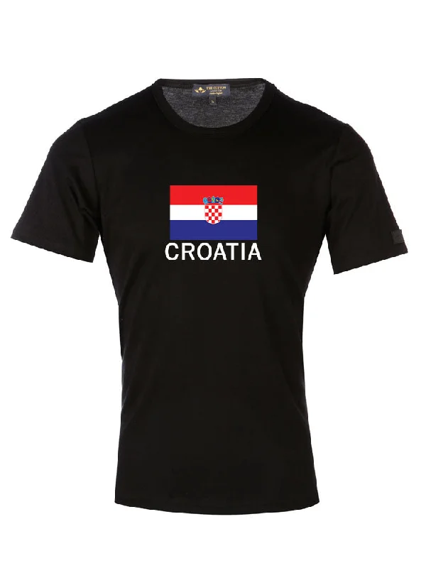 Country Flag Graphic Tee - Croatia