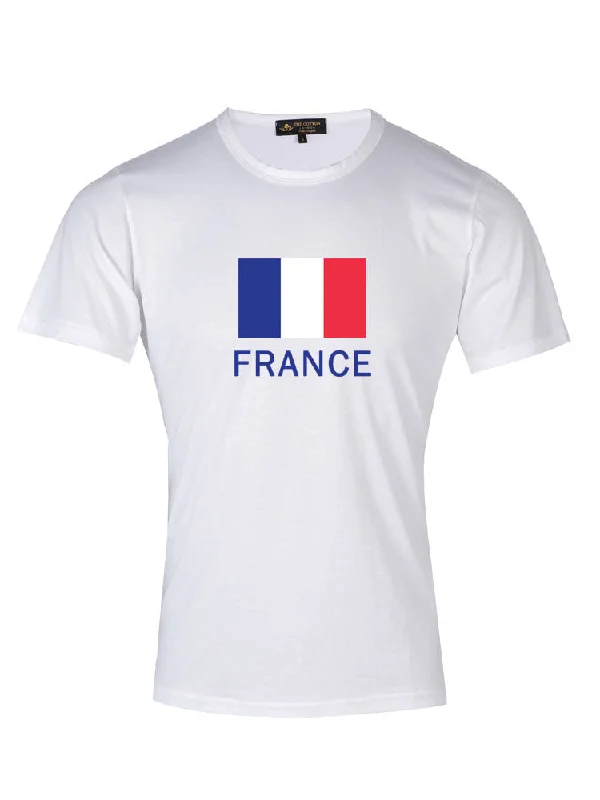 Country Flag Graphic Tee - France