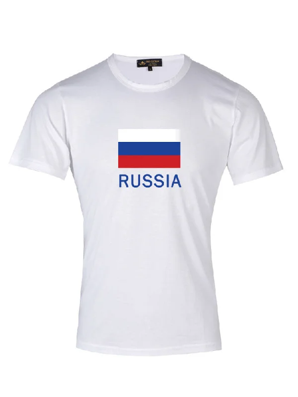 Country Flag Graphic Tee - Russia