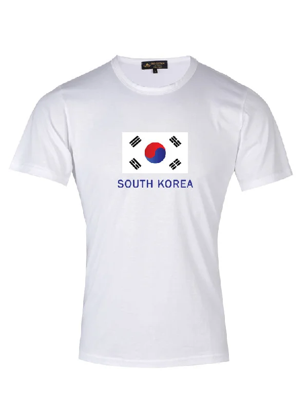 Country Flag Graphic Tee - South Korea