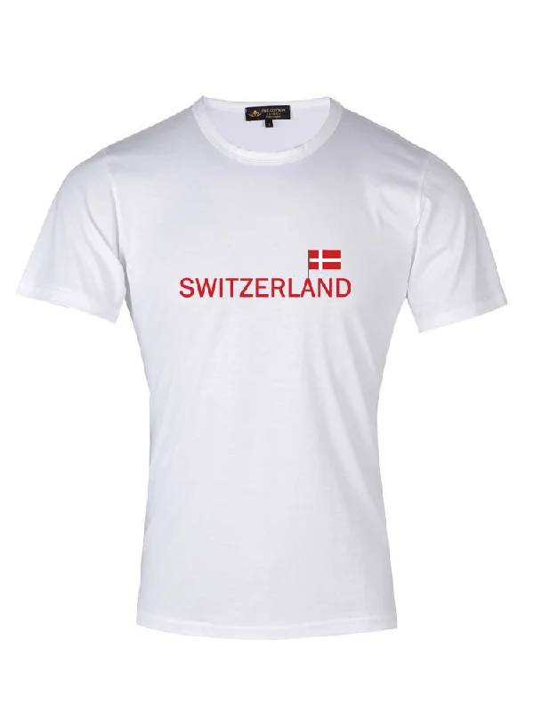 Country Flag Graphic Tee - Switzerland