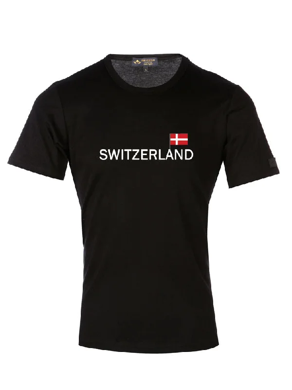 Country Flag Graphic Tee - Switzerland