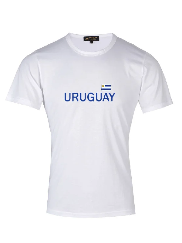 Country Flag Graphic Tee - Uruguay