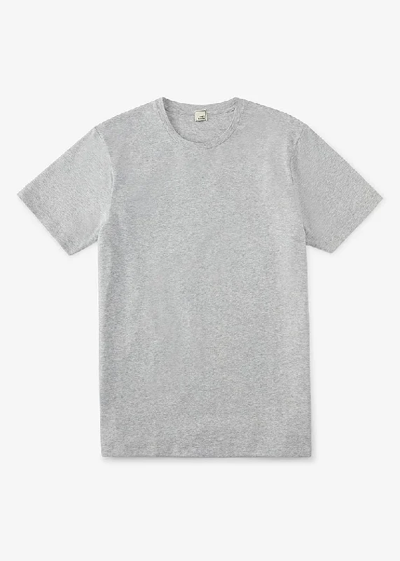 High & Mighty Cotton Stretch T-Shirt | Heather Grey