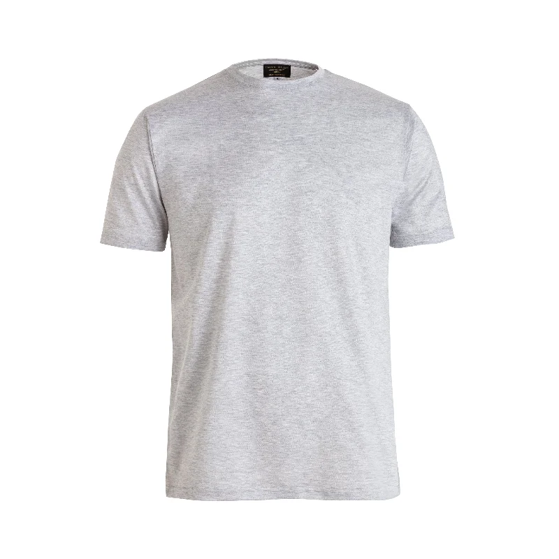 Light Grey Cotton T-Shirt