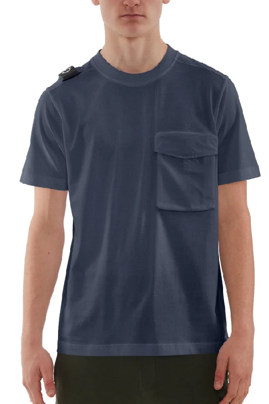 ID24113-Ma.Strum Navy Cargo Pocket Tee