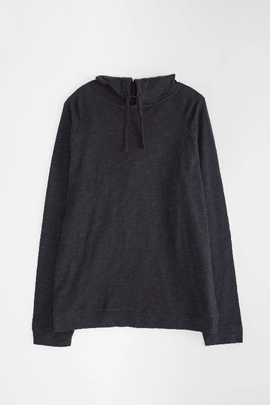 NS2139-4 Slub Jersey Pullover Hoodie in Slate