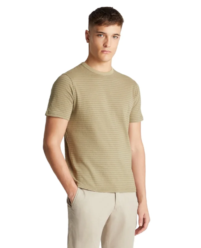 ID24393-Remus Green Hoop T-Shirt