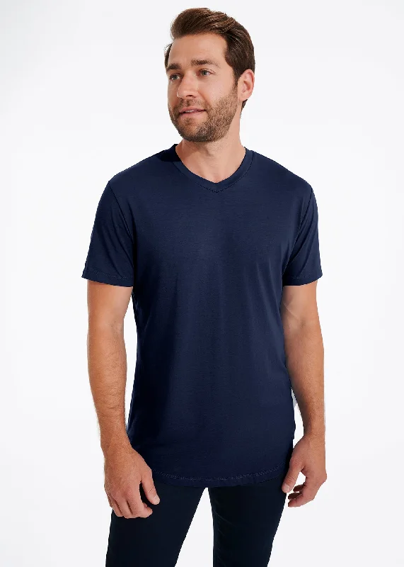 Softest V Neck T-Shirt | Navy