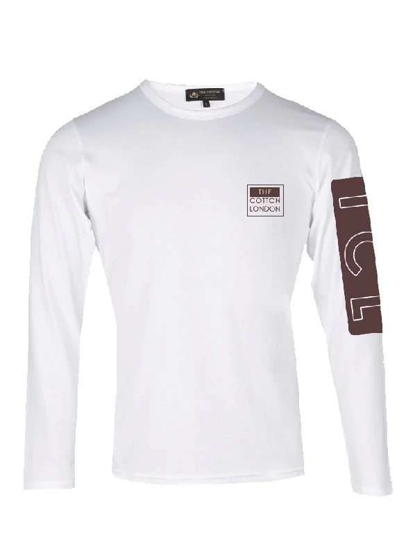 TCL Brand White T-shirt