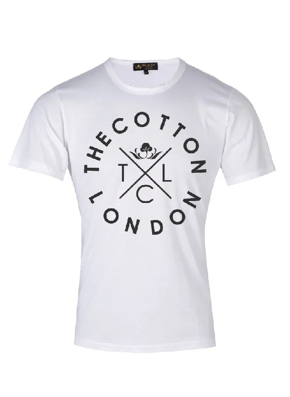 TCL Circle Logo White T-Shirt