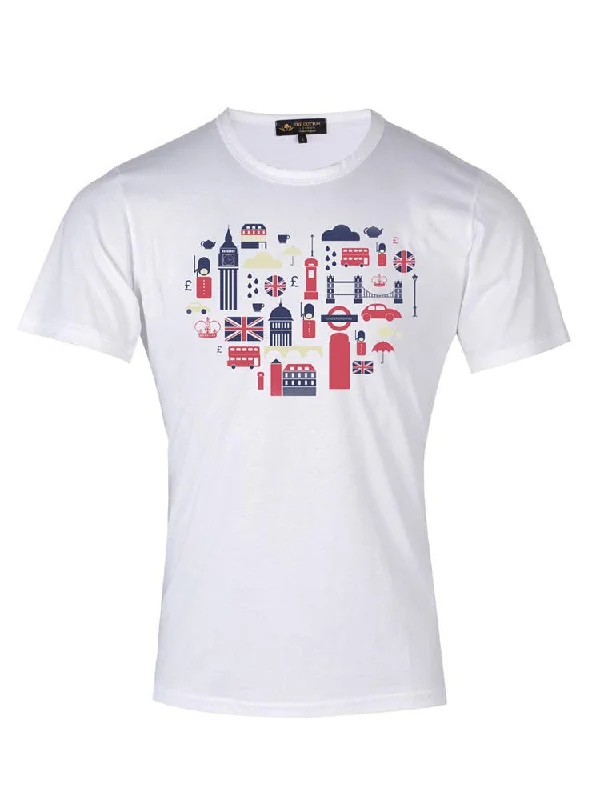 TCL Heart of London White T-shirt