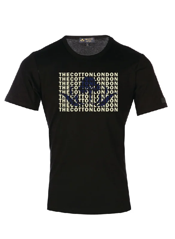 TCL Logo Navy & Black T-shirt