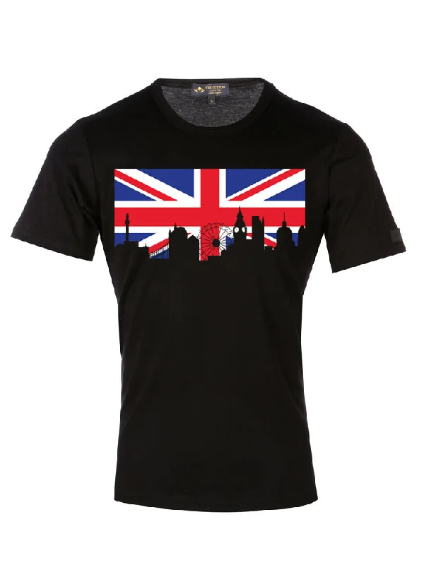 TCL London Skyline Black T-shirt