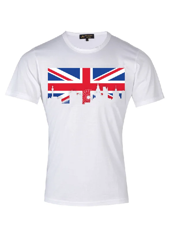 TCL London Skyline White T-shirt