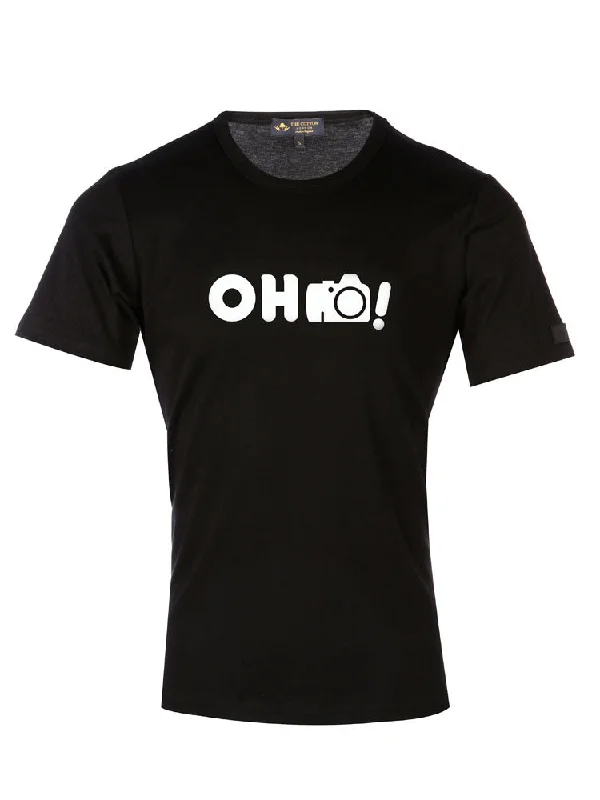 TCL Oh, Camera Black T-shirt