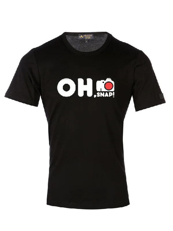 TCL Oh, Snap Camera Black & Red T-shirt